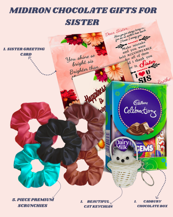 Raksha Bandhan Gift for Brother or Sister - Rakhi Hamper Online - Image 4