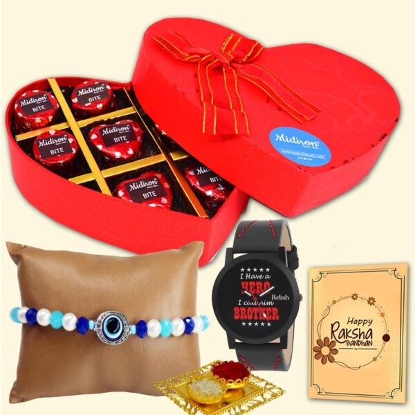 Rakshabandhan Gift Box with Chocolates – Perfect Raksha Bandhan Gift