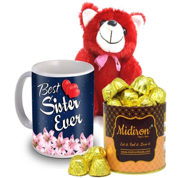 Raksha Bandhan Gift Hamper for Sister - Chocolate Gift Combo for Her