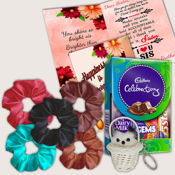 Raksha Bandhan Gift for Brother or Sister - Rakhi Hamper Online