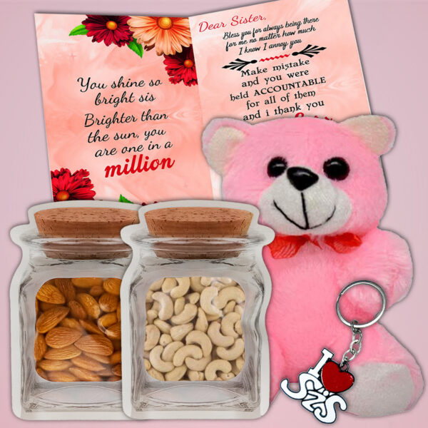 Meaningful Raksha Bandhan Gifts for Sister – Cute Rakhi Gift Hamper with Beautiful Gift Sets