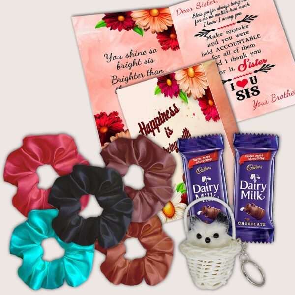 Rakhi Gift for Sister with Chocolate - Make Raksha Bandhan Memorable with a Delightful Hamper for Sister