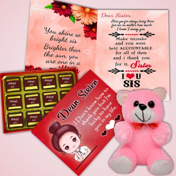 Chocolate Hamper for Sister on Rakhi - Raksha Bandhan Gift with Delicious Chocolates and Festival Joy