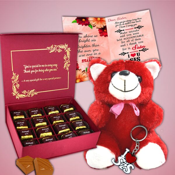 Chocolate Gift for Sister on Rakhi & Perfect Raksha Bandhan Present to Celebrate Sibling Love