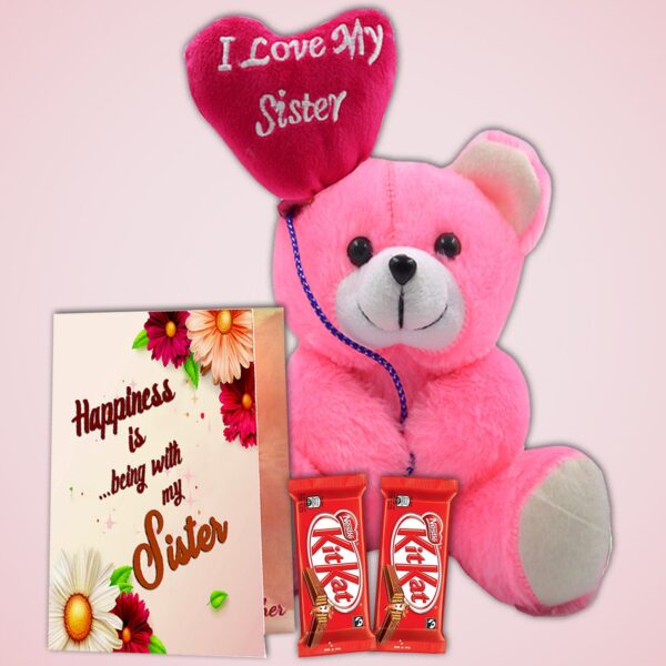 Rakhi Chocolate Gift for Sister & Raksha Bandhan Hamper with Assorted Chocolates and a Thoughtful Message