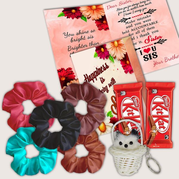 Rakhi Chocolate Surprise for Sister & Raksha Bandhan Hamper with Love, Chocolates, and Celebration