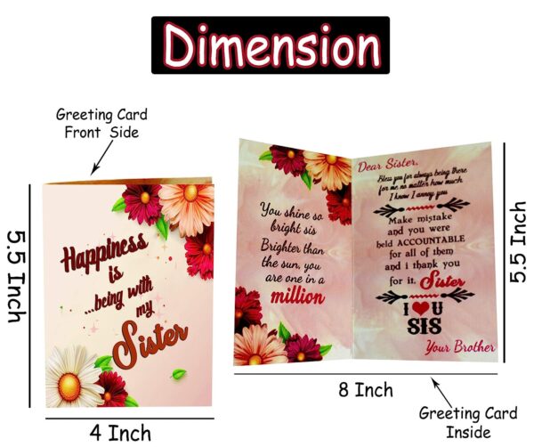 Creative Rakhi Hamper for Sister – Unique Gift Set and Surprises for Raksha Bandhan - Image 3