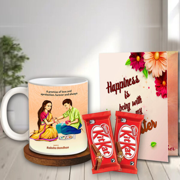 Rakhi Gift Combo for Sister - Return Gift Box, Festival Gift Pack for Sister, Raksha Bandhan Essentials