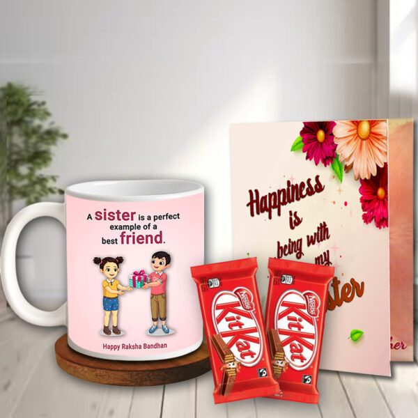 Rakhi Gift Box for Sister - Return Gift Combo, Raksha Bandhan Special Gift Set, Festival Present