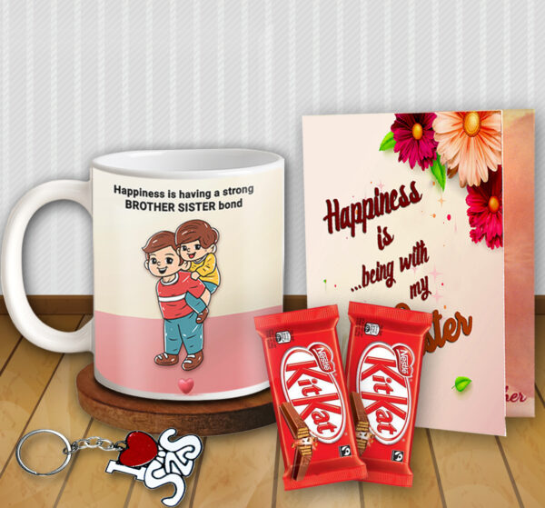 Raksha Bandhan Celebration Box for Sister - Return Gift Combo, Festival Gift Set, Rakhi Essentials