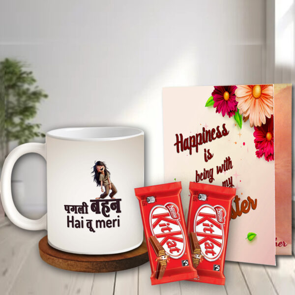 Return Gift Combo for Sister - Raksha Bandhan Gift Box, Indian Festival Gift for Sister