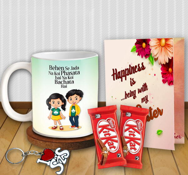 Sister Rakhi Gift Box - Return Gift Set, Festival Combo for Sister, Raksha Bandhan Gift Idea