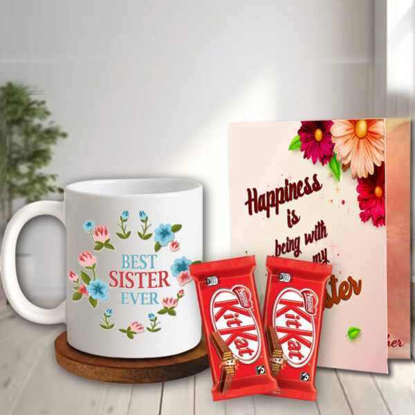Thoughtful Gift for Sister - Raksha Bandhan Return Gift, Festival Combo Box, Rakhi Gift Pack for Sister