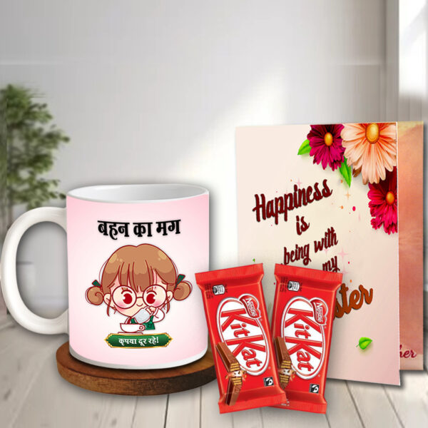 Return Gift for Sister - Rakhi Gift Box for Sister, Raksha Bandhan Combo Gift, Festival Gift Set