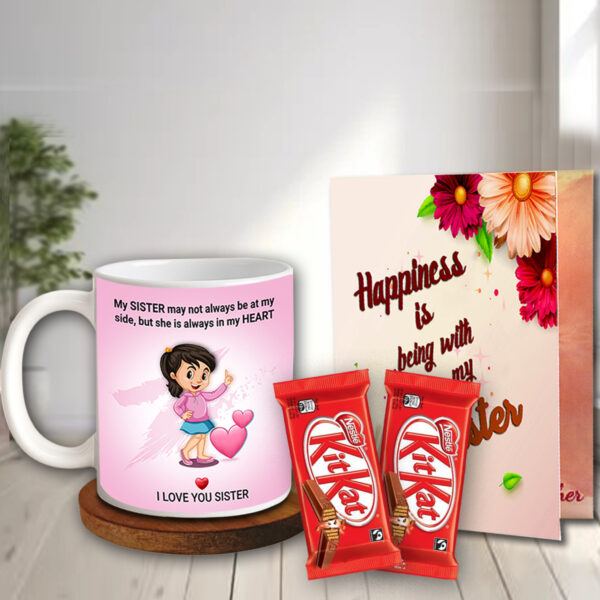 Raksha Bandhan Gift for Sister - Return Gift Combo Box, Festival Gift for Sister, Rakhi Day Gift