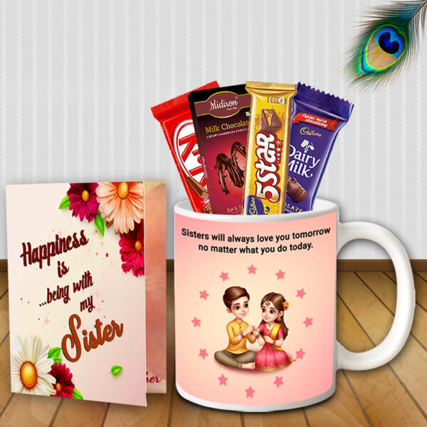 Return Gift Hamper for Sister - Rakhi Gift Combo Set, Raksha Bandhan Return Box