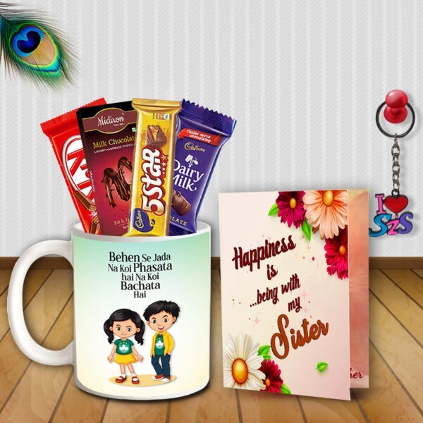 Rakhi Hampers for Sister – Raksha Bandhan Gift Sets with Return Gifts for Elder Sister