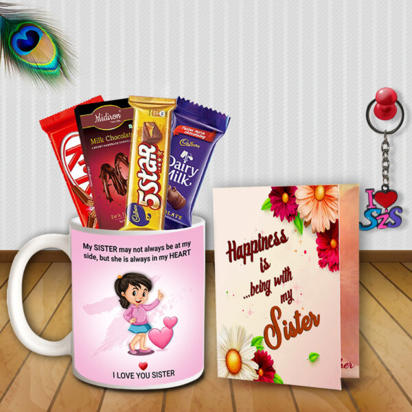 Rakhi Gift Hampers for Sisters – Raksha Bandhan Gift Sets for Elder Sister, Little Sister