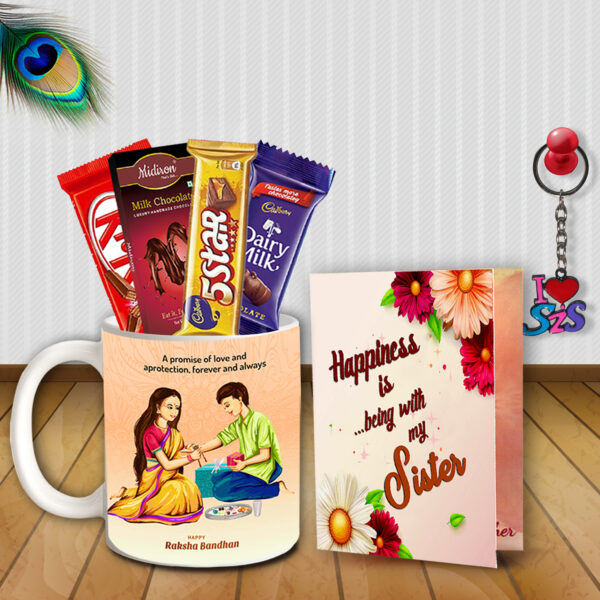 Rakhi Gift for Sister – Raksha Bandhan Hampers with Cute Return Gifts for Little Sister