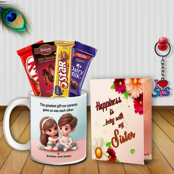 Rakhi Gift for Elder Sister – Raksha Bandhan Hampers with Return Gifts for Sisters