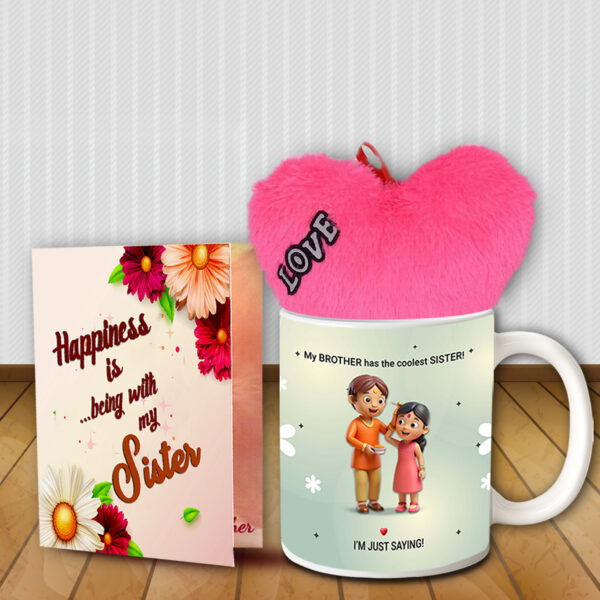Gifts for Sister Raksha Bandhan - Return Combos for Girls, Online Gift Packs, Rakhi Surprise Gifts