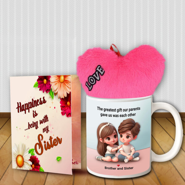 Rakhi Gift Ideas for Sister - Return Gifts for Raksha Bandhan, Unique Rakhi Hampers, Gifts for Elder Sister
